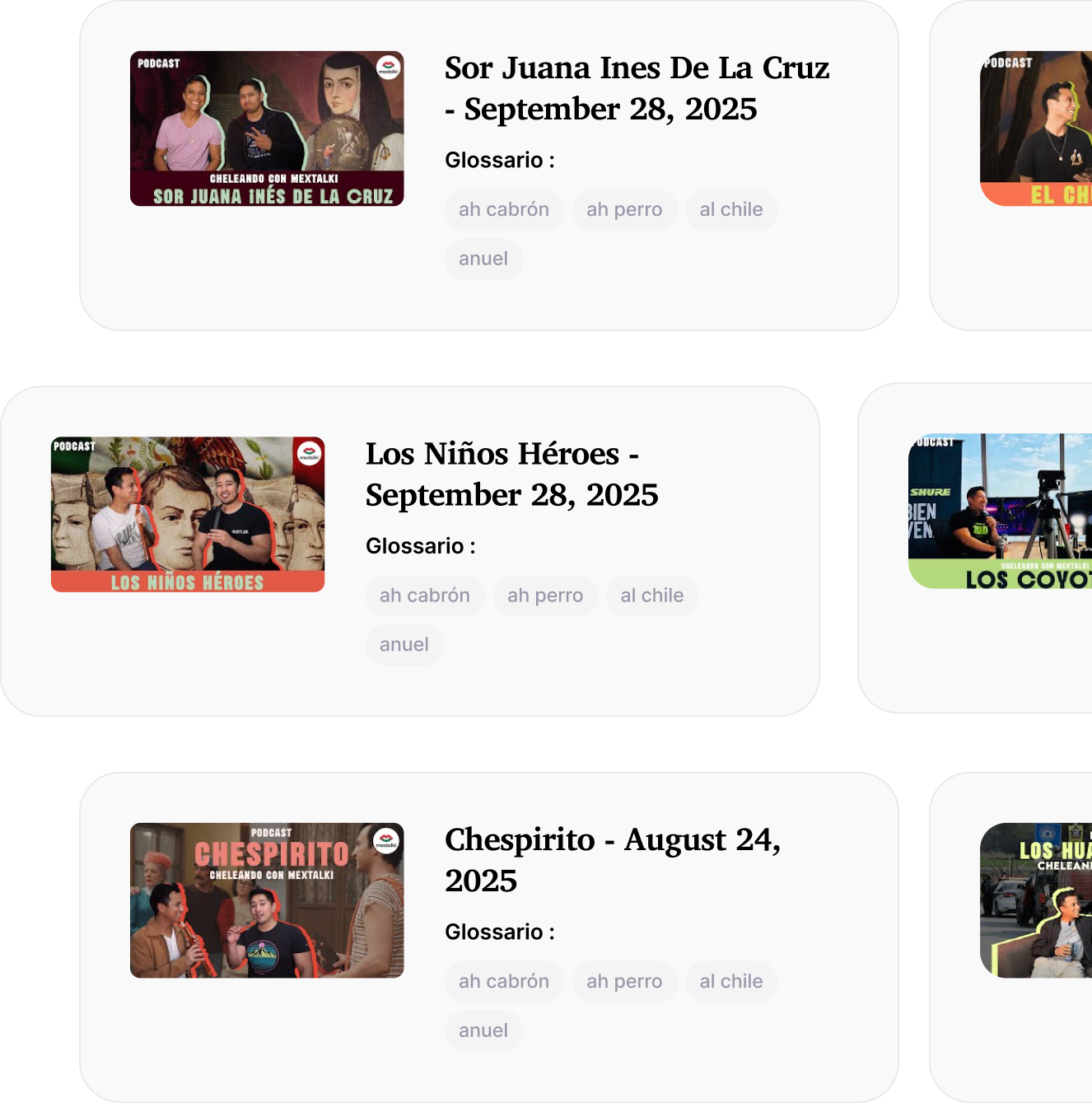 Podcasts